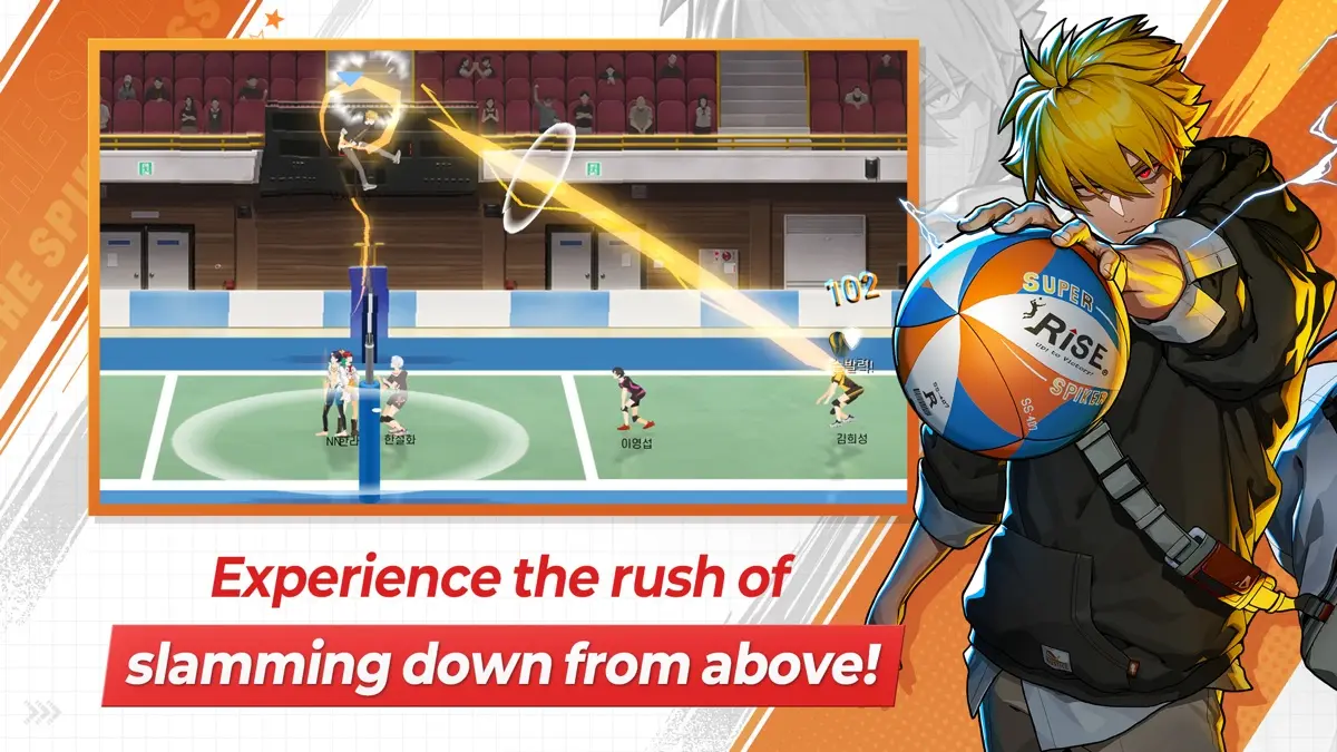 The Spike Volleyball Story gameplay screenshot on iOS iPhone
